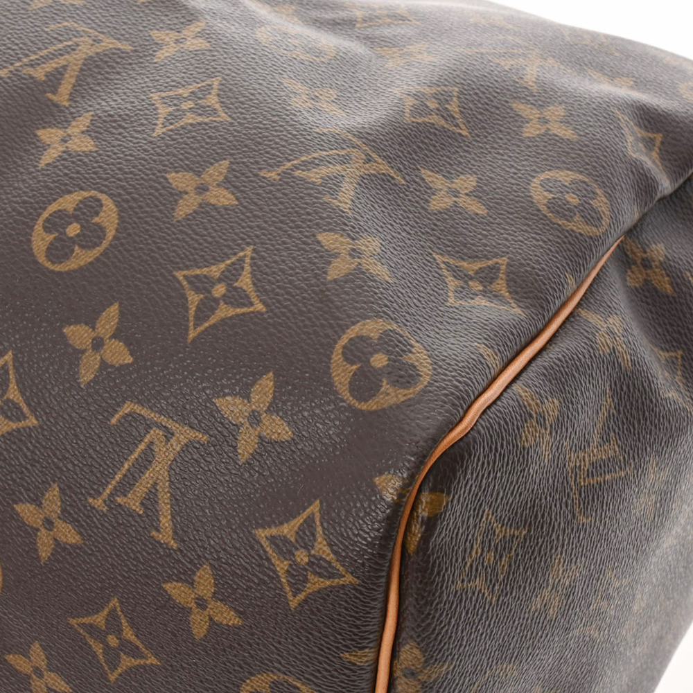 Louis Vuitton Monogram Keepall Brown Canvas Boston Bag - Picture 9 of 11